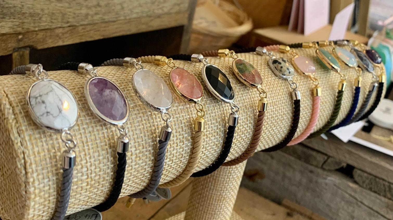 Handmade Gemstone Thread Bracelets