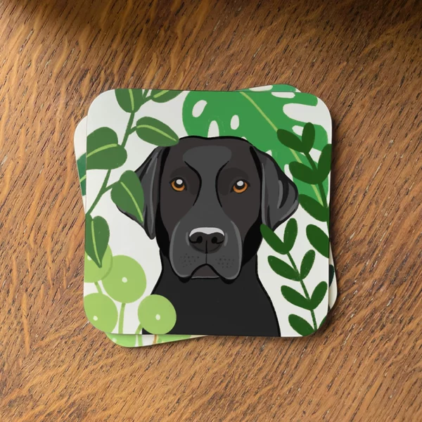 Black-Labrador-Coaster