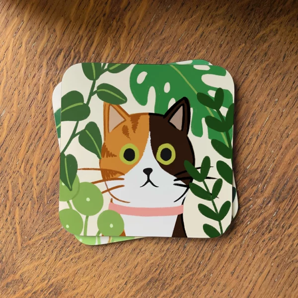 Calico-Cat-Coaster