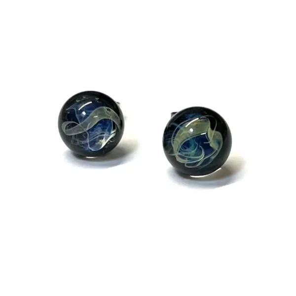 Centaurus-Celestial-Handmade-Glass-Studs