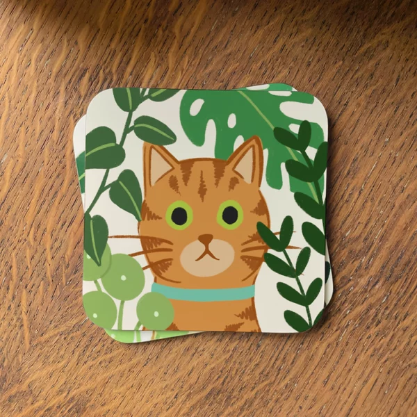 Ginger-Tabby-Cat-Coaster