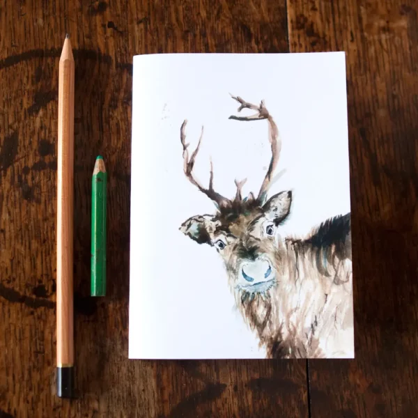 Inky-Reindeer-Christmas-Eco-A6-Notebook