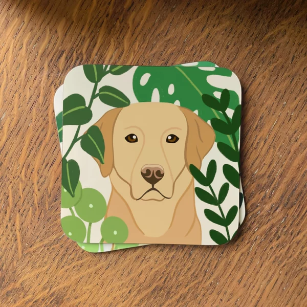 Yellow-Labrador-Coaster