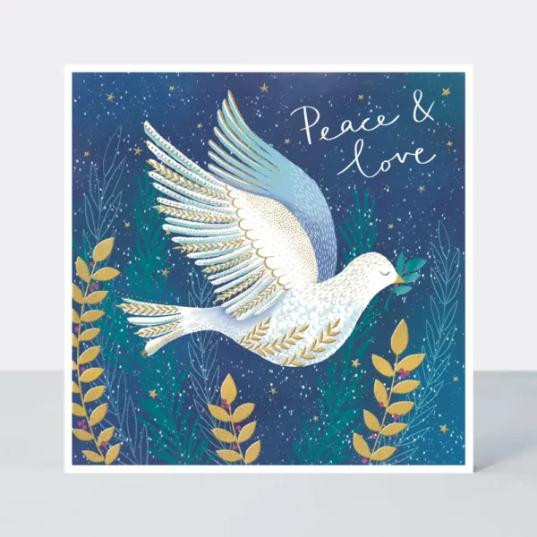 Box-of-8-Luxury-Christmas-Cards-Peace-and-Love Dove