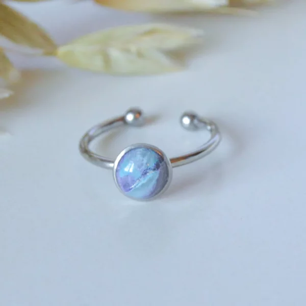 Sea-Foam-Adjustable-Polymer-Clay-Ring