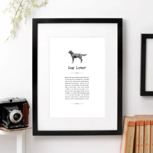 Dog-Lover-A4-Unframed-Print