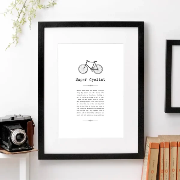 Super-CyclistA4-Unframed-Print