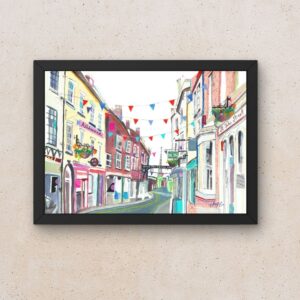 ashbourne-high-street-wall-art-print-in-frame